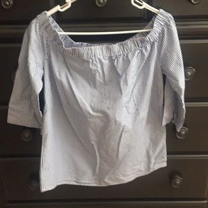 Dex 3/4 sleeve off the shoulder top